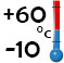 de -10°C à +60°C