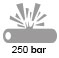 250 bar