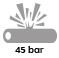 45 bar