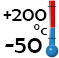 de -50°C à +200°C