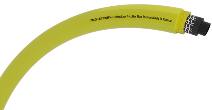 Tuyau souple multicouche PRIMABEL 900 jaune 19 mm - Longueur 50 m Tricoflex